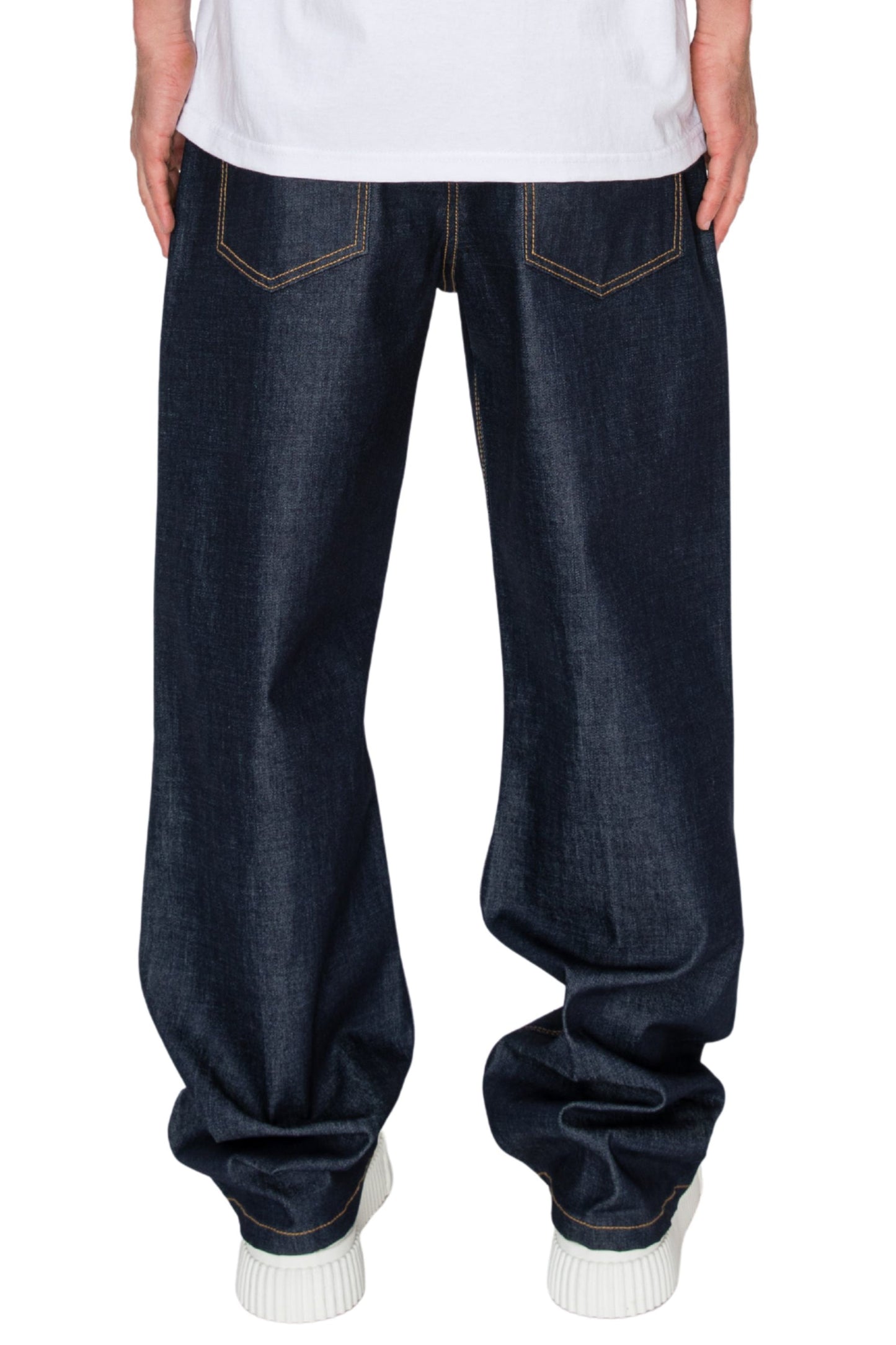 TERRA Essential Baggy Raw Denim Jeans