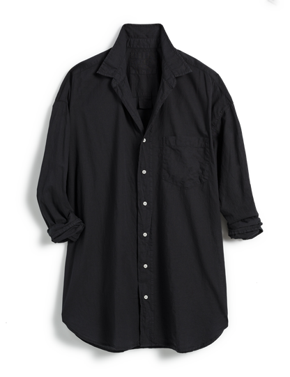 MACKENZIE Black, Organic Voile