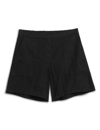 MADDIE Black, Washed Linen
