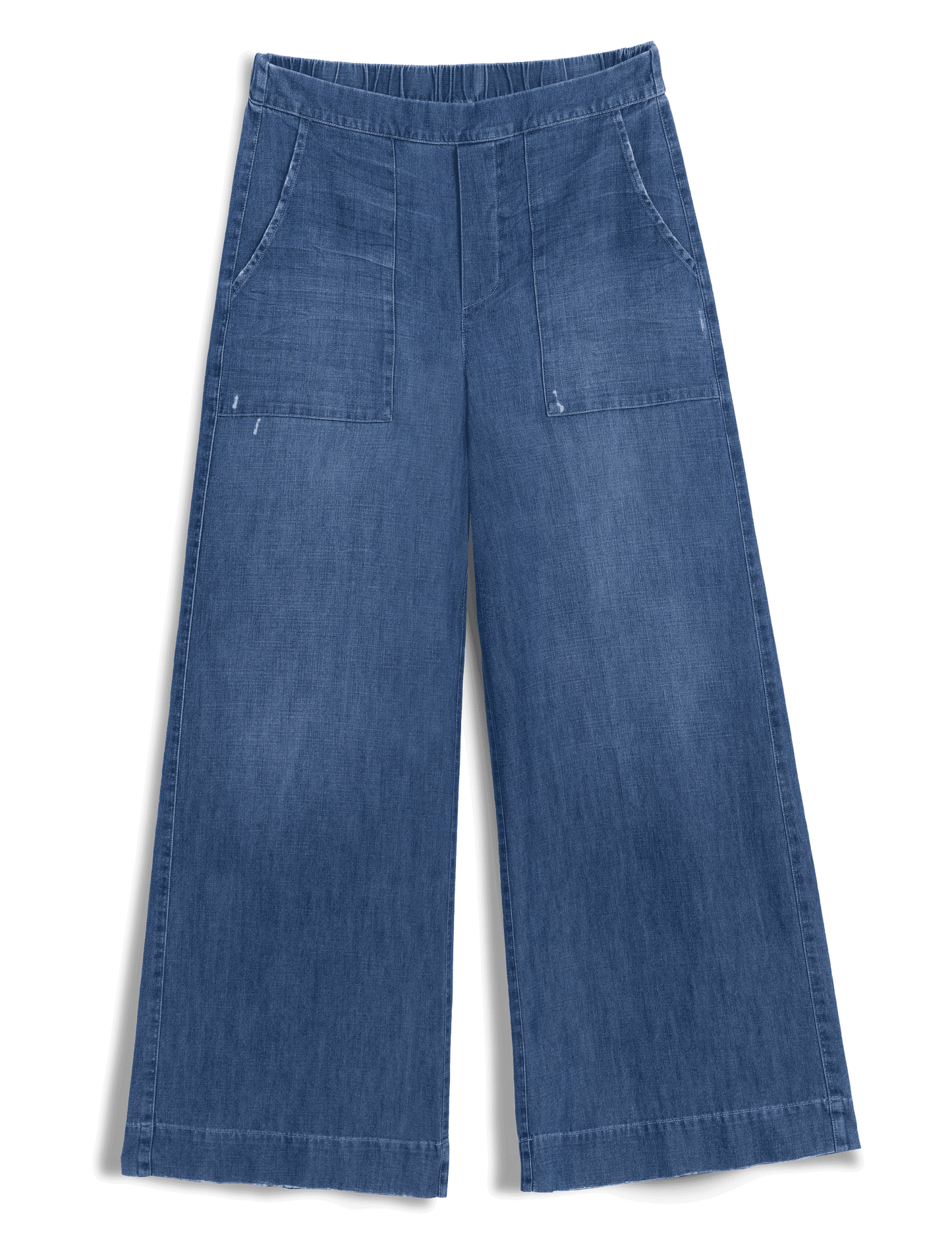 MADELINE Distressed Indigo Wash, Famous Denim