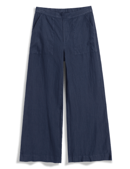 MADELINE Navy, Washed Linen