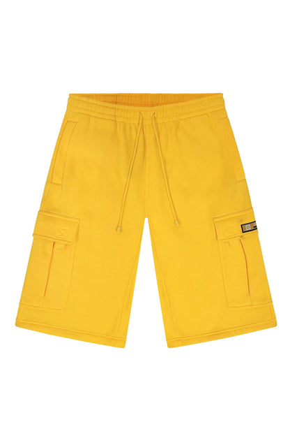 RESTRICT Baggy Fit Cargo Fleece Shorts