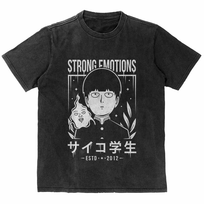 2024Men Hip Hop Streetwear Japanese Manga T-Shirt NEW Casual