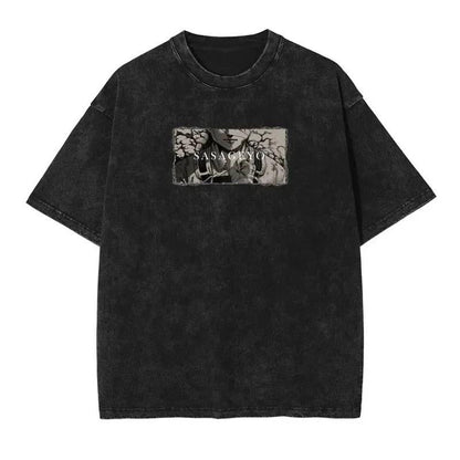 2024Streetwear Tshirt Japanese Anime Graphic Vintage Washed (Part 2)