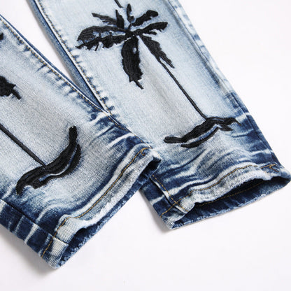 Amiri Jeans Ripped Stretch Jeans