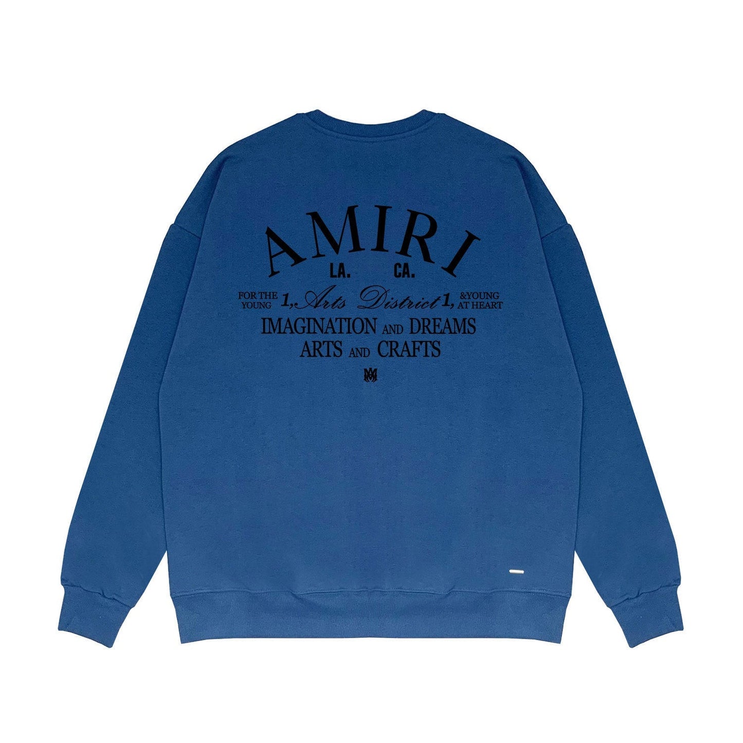 Amiri Long Sleeved Shirt Fashion Brand Crew Sweatshirts round Neck Sweater