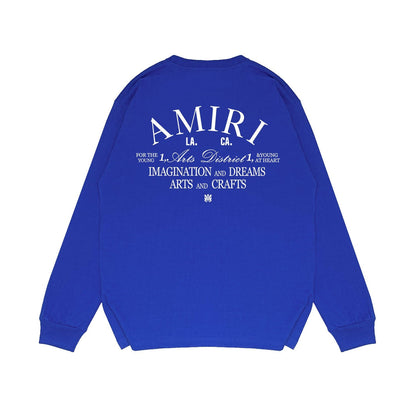 Amiri Long Sleeve Shirt Long Sleeve Long-Sleeved T-shirt Blouse