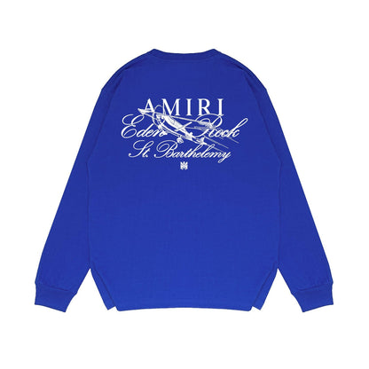 Amiri Long Sleeve Shirt Long Sleeve Long-Sleeved T-Shirt Blouse
