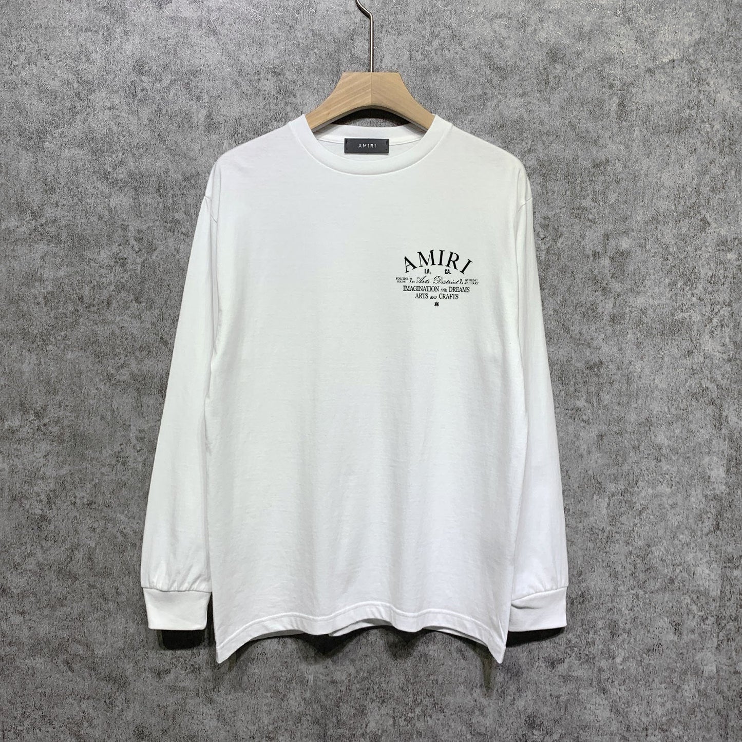 Amiri Long Sleeve Shirt Long Sleeve Long-Sleeved T-shirt Blouse