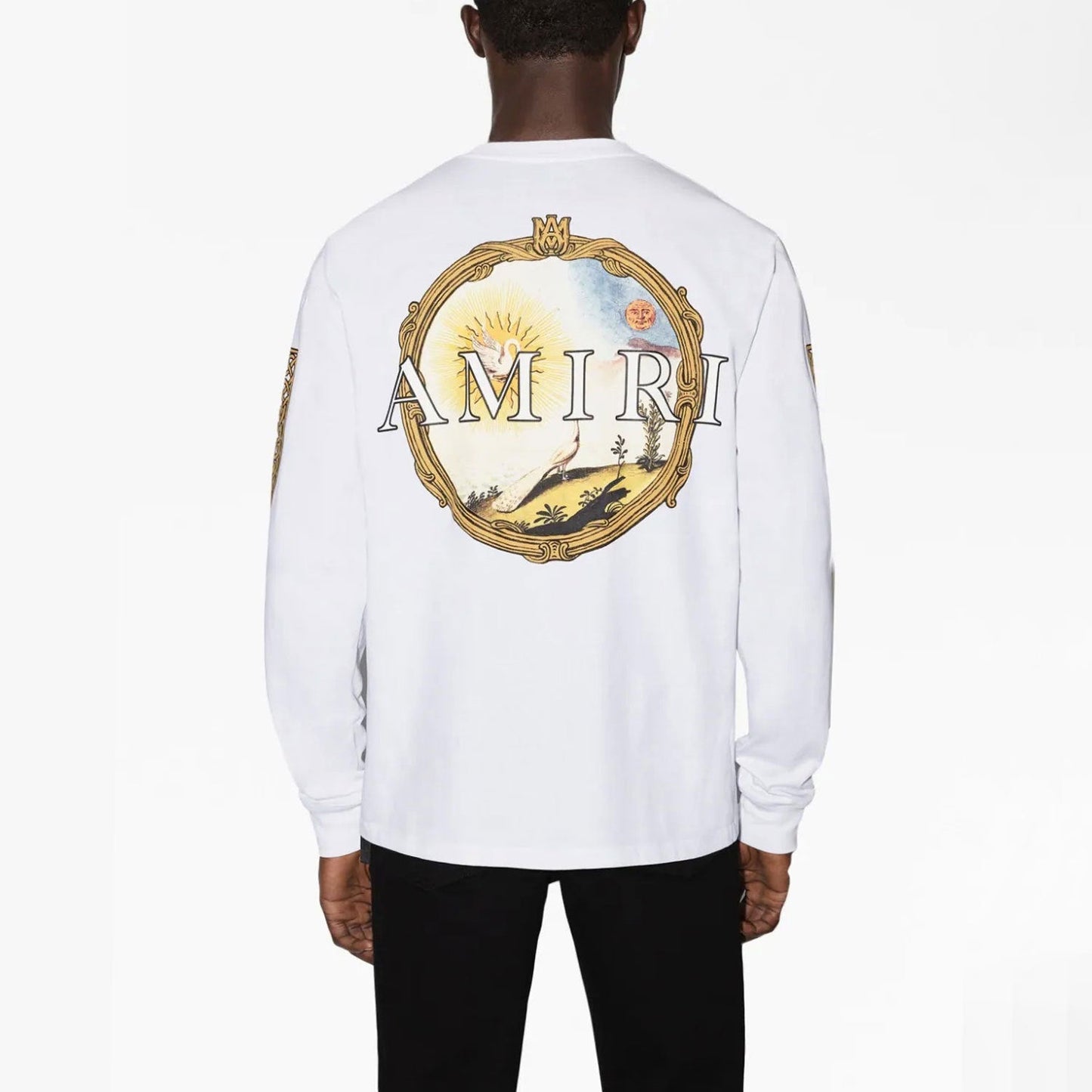 Amiri Long Sleeve Shirt Long Sleeve Long-Sleeved T-shirt Blouse
