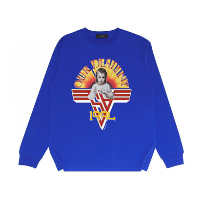 Amiri Long Sleeve Shirt Long Sleeve Long-Sleeved T-Shirt Blouse