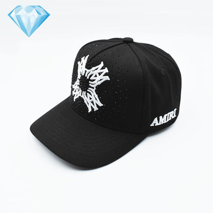 Amiri hat embroidered diamonds