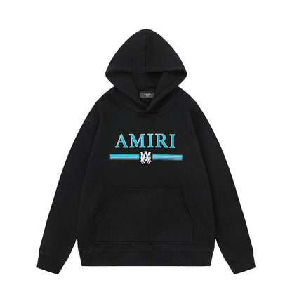 Amiri Hoodie AMI Micro Label Letter Print Pattern Hooded Sweater