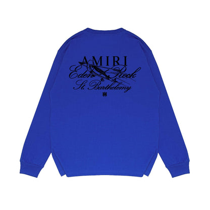 Amiri Long Sleeve Shirt Long Sleeve Long-Sleeved T-Shirt Blouse