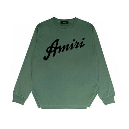 Amiri Long Sleeve Shirt Long Sleeve Long-Sleeved T-Shirt Blouse