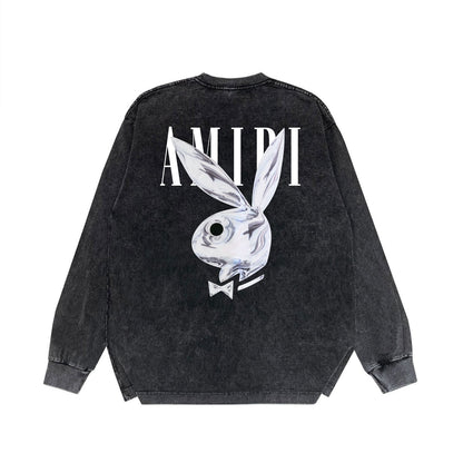 Amiri Long-Sleeve Shirt Vintage Long Sleeve T-shirt