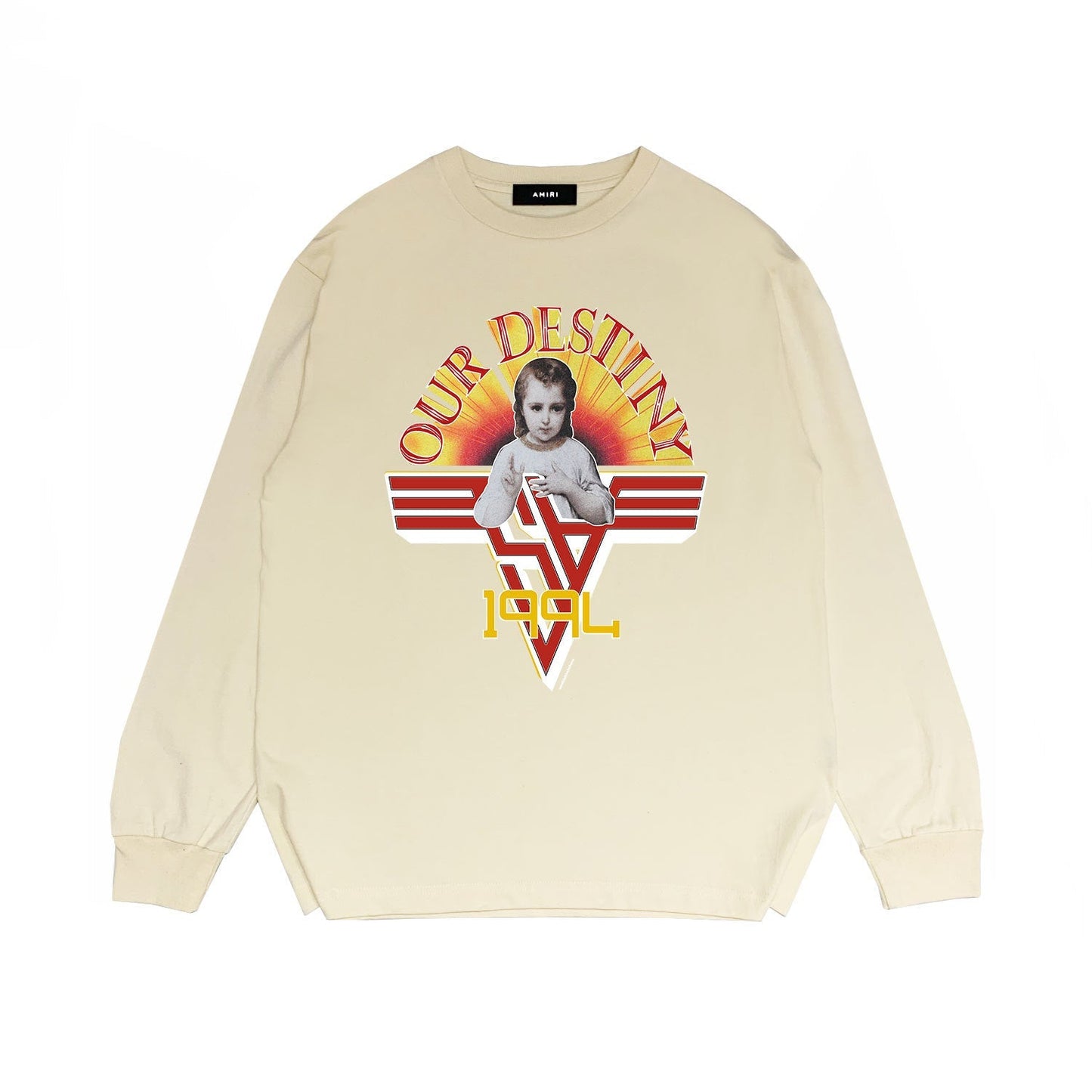 Amiri Long Sleeve Shirt Long Sleeve Long-Sleeved T-Shirt Blouse