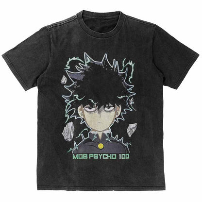 2024Men Hip Hop Streetwear Japanese Manga T-Shirt NEW Casual