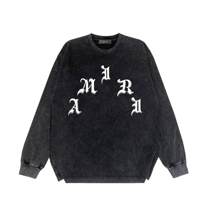 Amiri Long-Sleeve Shirt Vintage Long Sleeve T-shirt