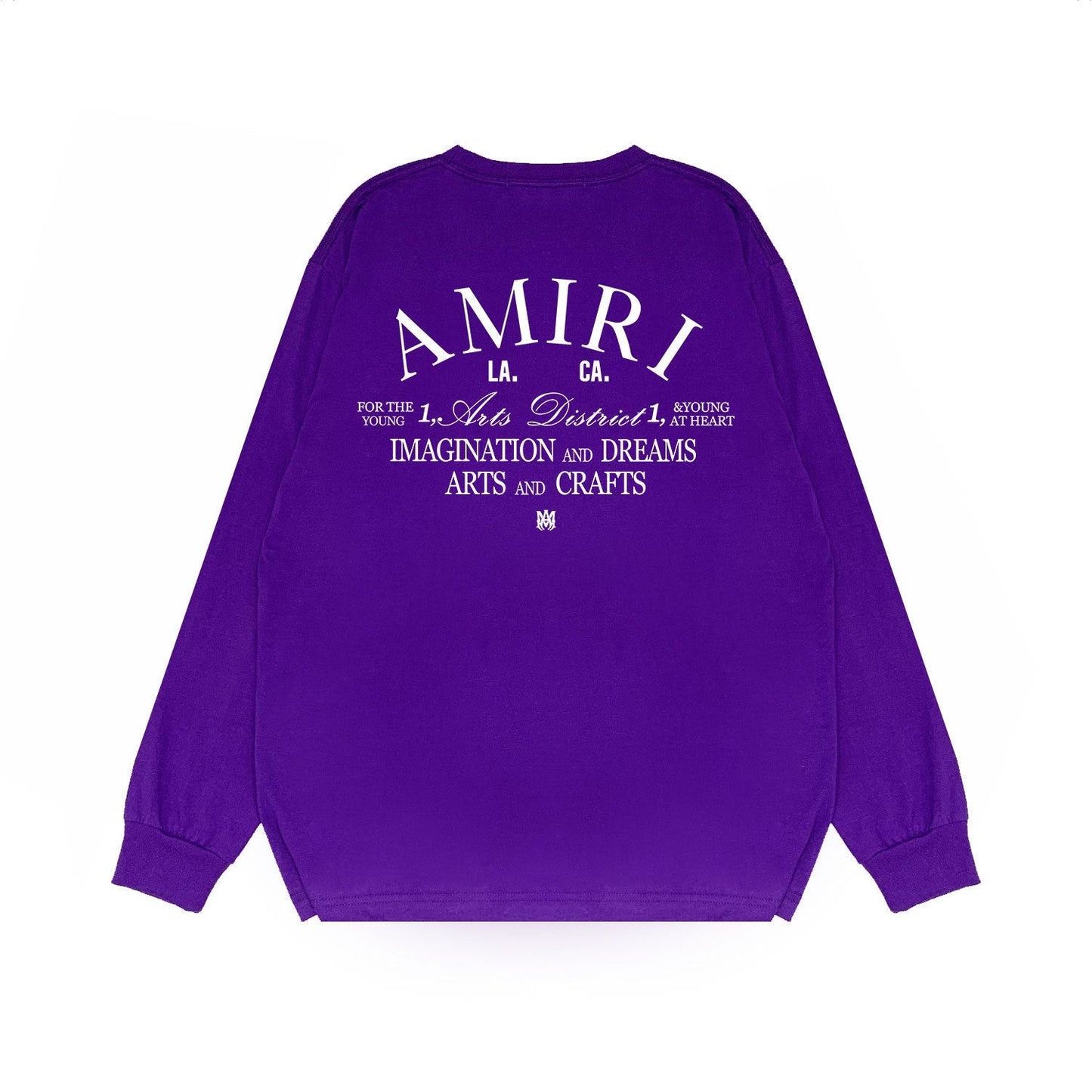 Amiri Long Sleeve Shirt Long Sleeve Long-Sleeved T-shirt Blouse
