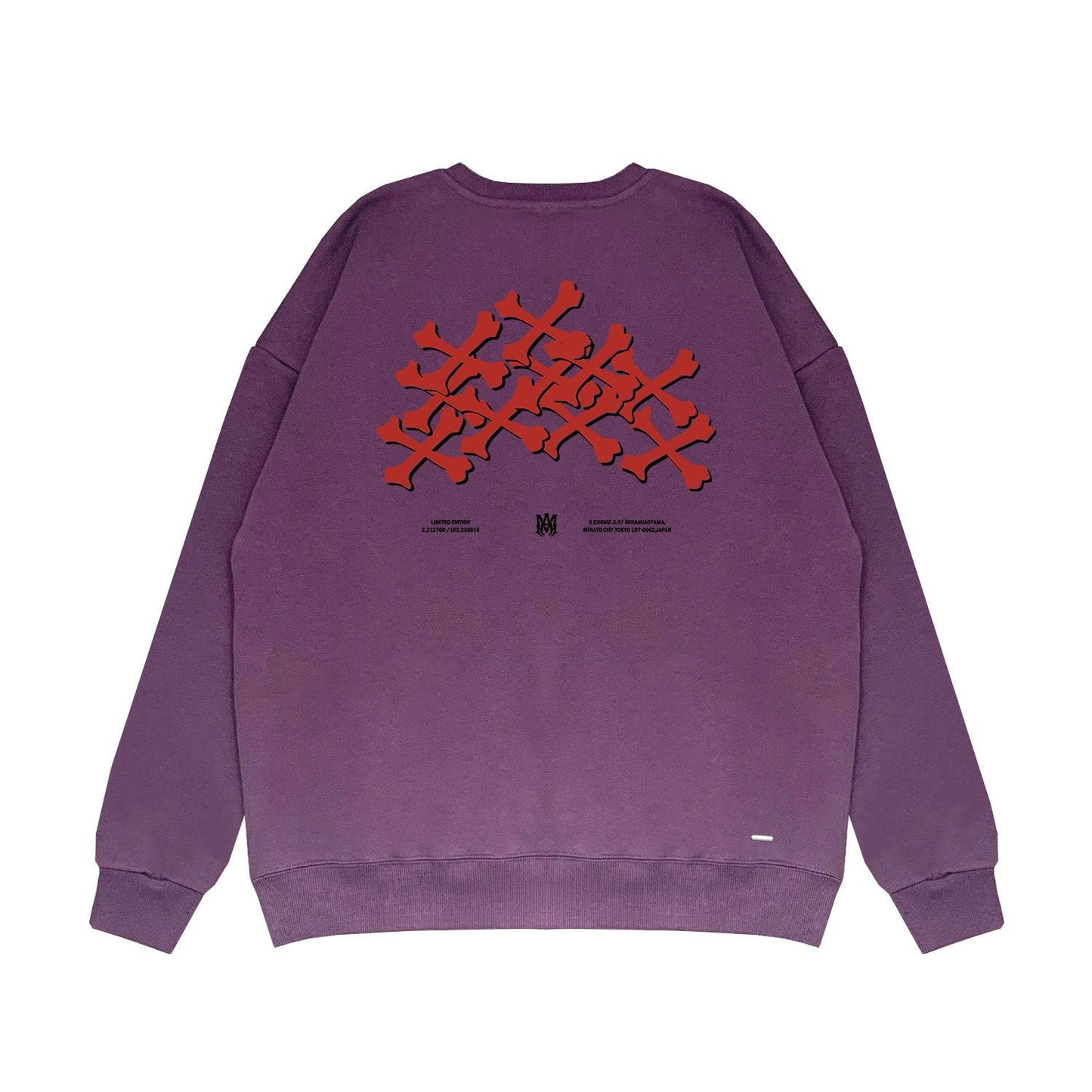Amiri Long Sleeved Shirt Fashion Brand Crew Sweatshirts round Neck Sweater