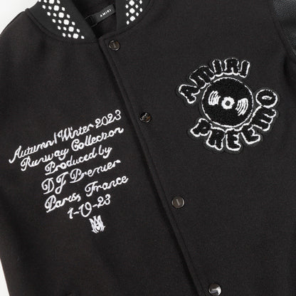 Amiri Jacket Autumn/Winter AMI logo embroidered jacket baseball jersey for men and women
