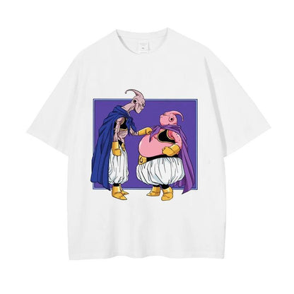 2024Men Dragon Ball Z T Shirt Anime Japanese Printed T-shirt