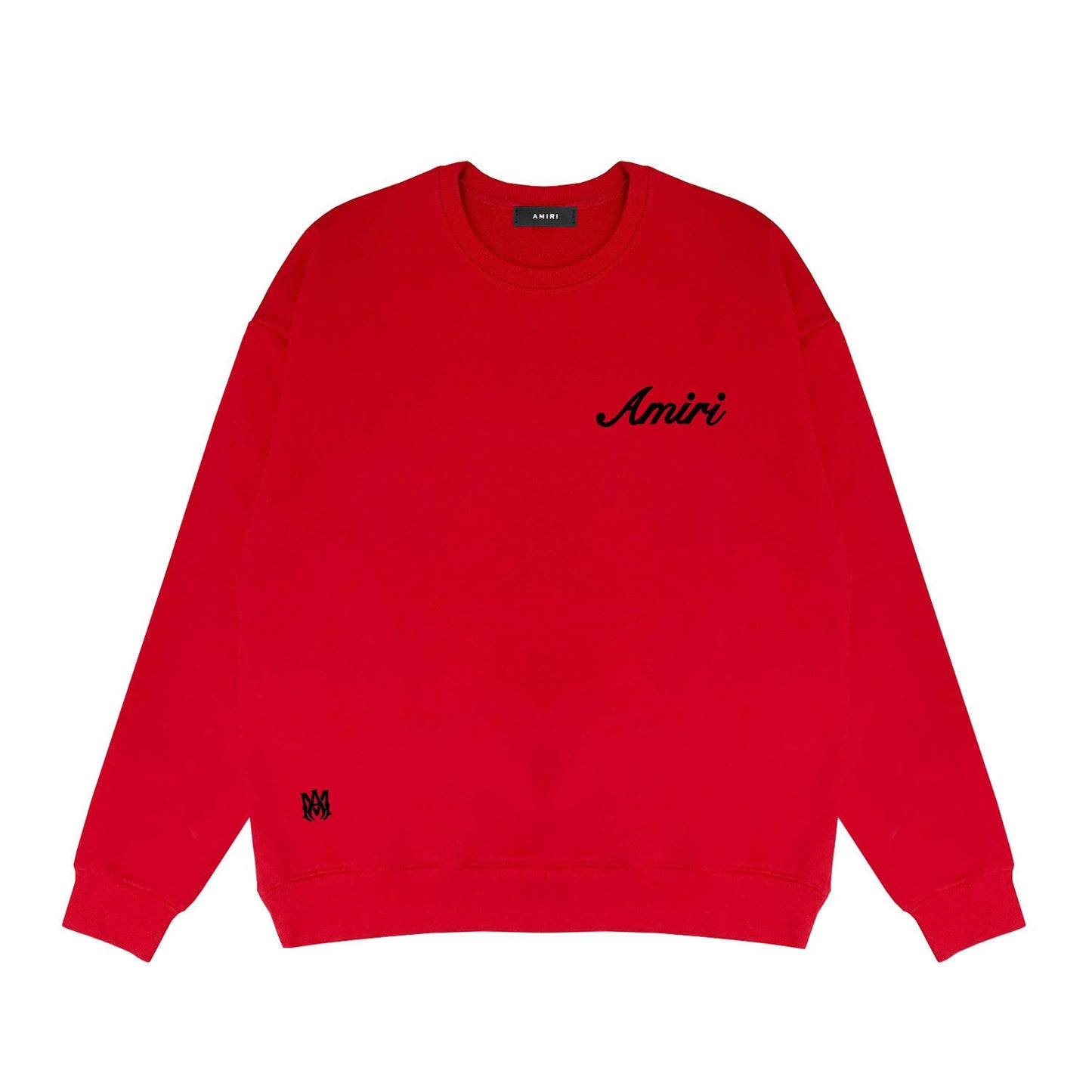 Amiri Long Sleeved Shirt Fashion Brand Crew Sweatshirts round Neck Sweater