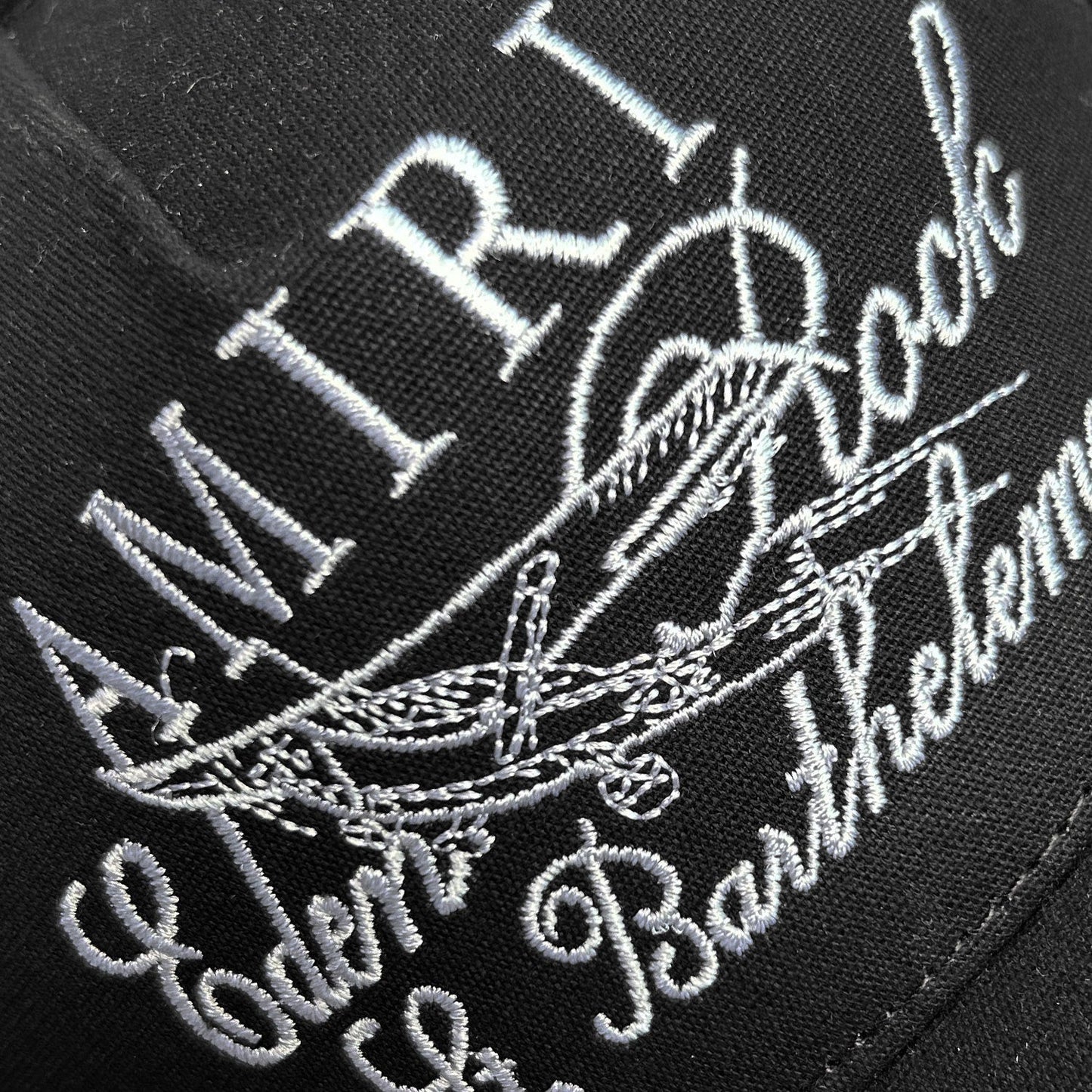 Amiri hat embroidered hat