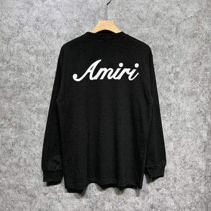 Amiri Long Sleeve Shirt Long Sleeve Long-Sleeved T-Shirt Blouse