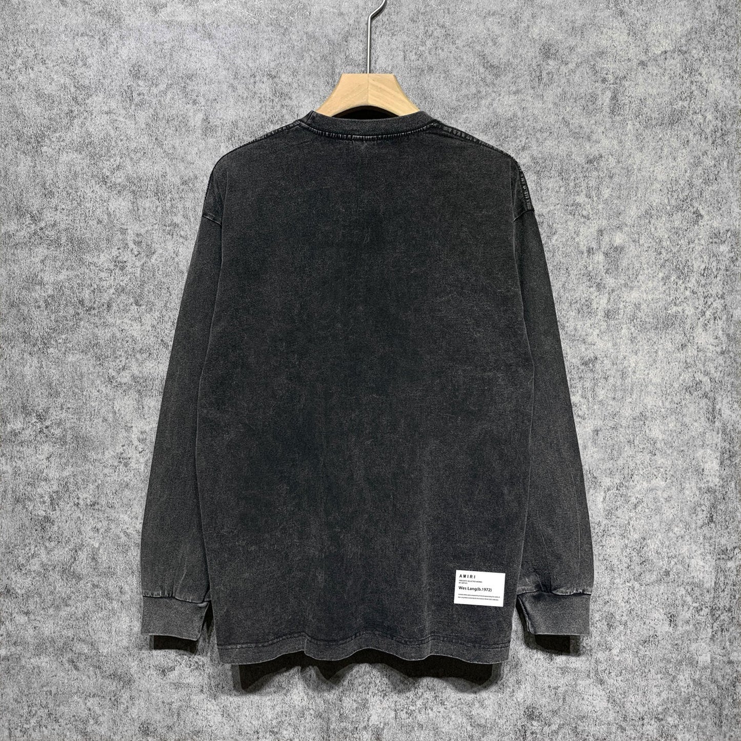 Amiri Long-Sleeve Shirt Vintage Long Sleeve T-shirt