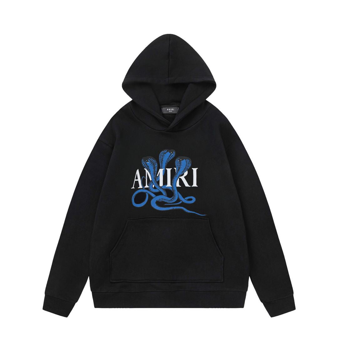 Amiri Hoodie AMI pattern hooded sweater for men and women