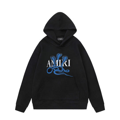 Amiri Hoodie AMI pattern hooded sweater for men and women