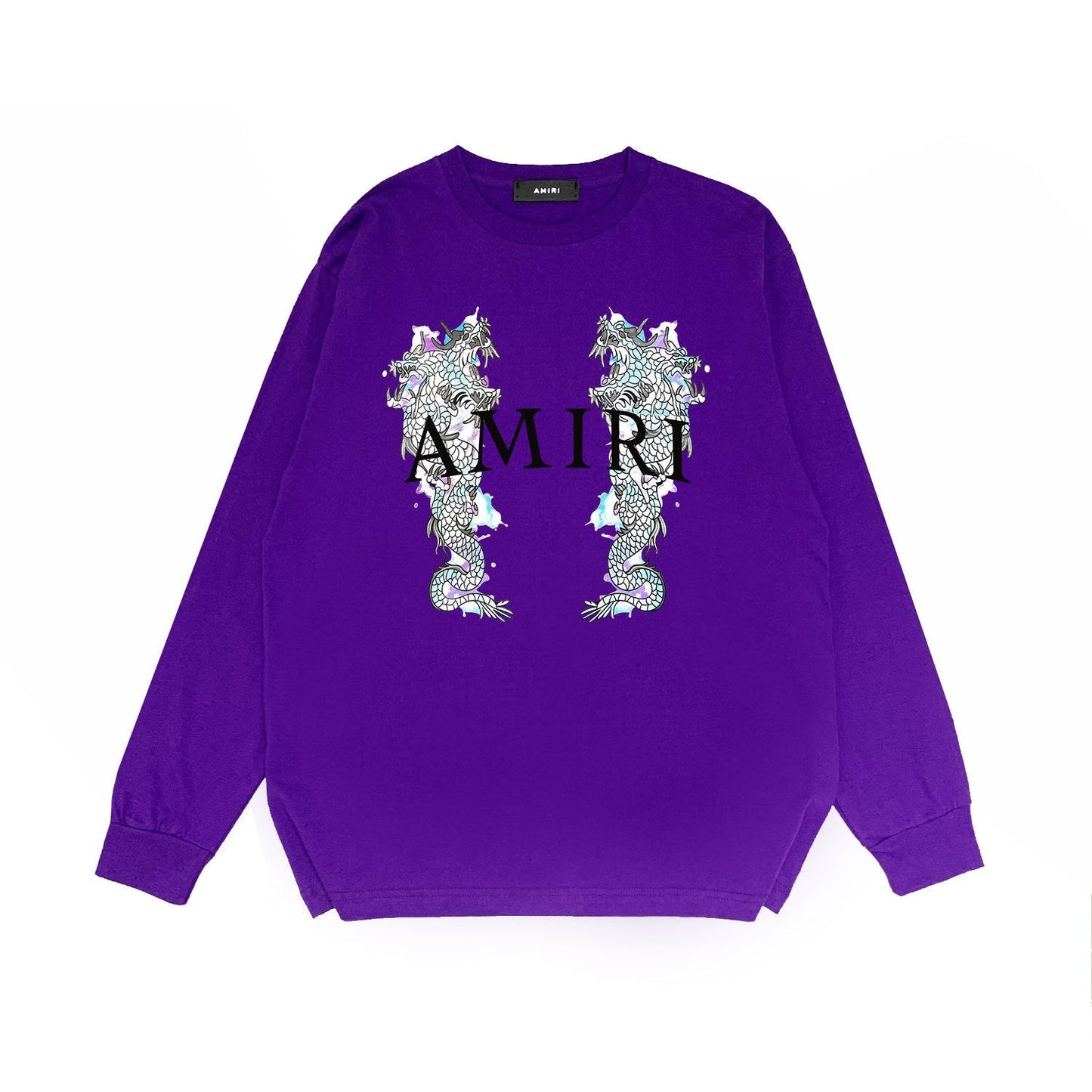 Amiri Long Sleeve Shirt Long Sleeve Long-Sleeved T-Shirt Blouse