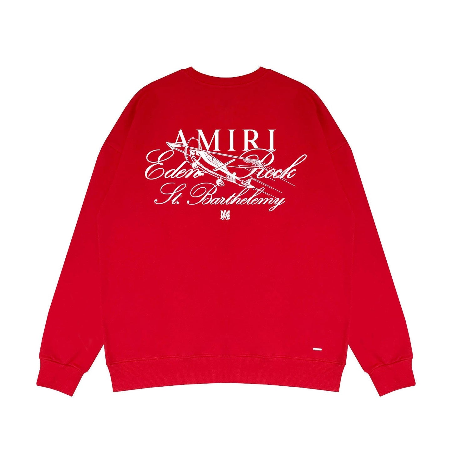 Amiri Long Sleeved Shirt Fashion Brand Crew Sweatshirts round Neck Sweater