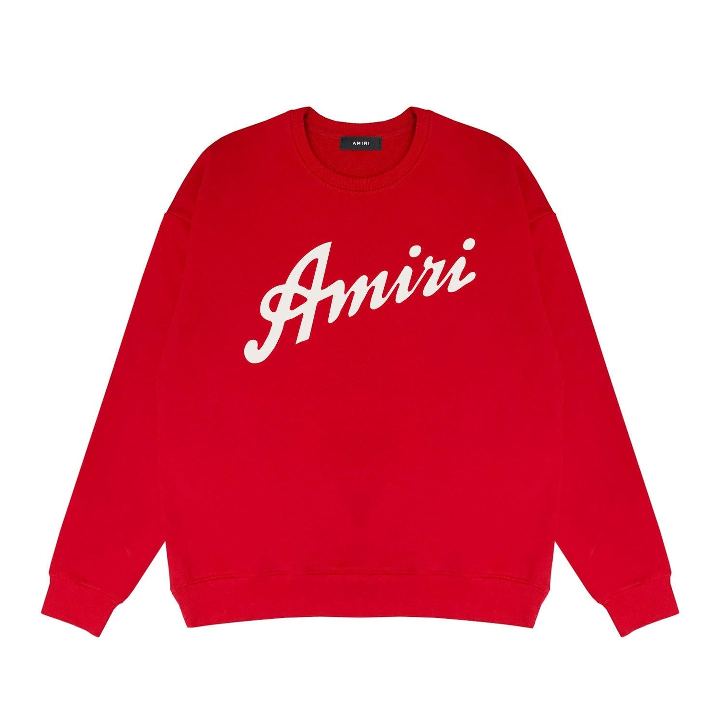 Amiri Long Sleeved Shirt Fashion Brand Crew Sweatshirts round Neck Sweater