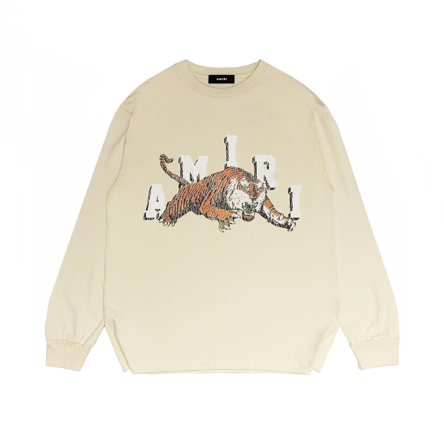 Amiri Long Sleeve Shirt Fashion Brand Long Sleeve Long-Sleeved T-shirt Blouse