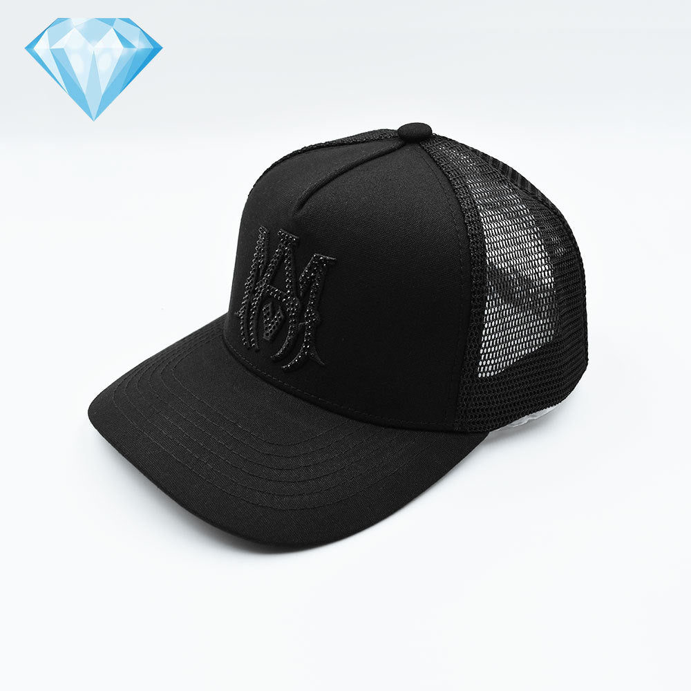Amiri hat embroidered diamond hat