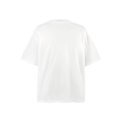 American vintage street T-shirt men's loose spring and summer half-sleeved shirt