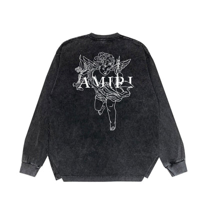 Amiri Long-Sleeve Shirt Vintage Long Sleeve T-shirt