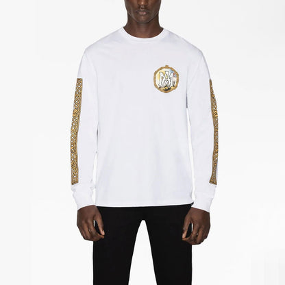 Amiri Long Sleeved Shirt Fashion Brand Crew Sweatshirts round Neck Sweater