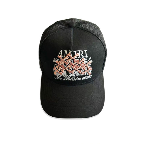 Amiri hat embroidered hat