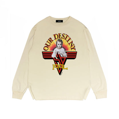 Amiri Long Sleeve Shirt Long Sleeve Long-Sleeved T-Shirt Blouse