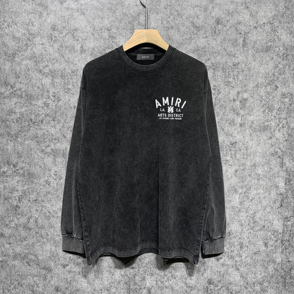 Amiri Long-Sleeve Shirt Vintage Long Sleeve T-shirt