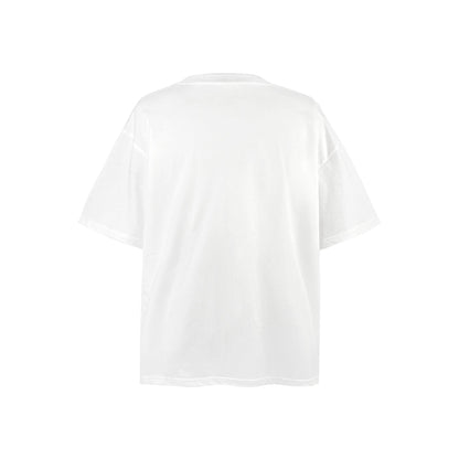 American vintage street T-shirt loose vintage cotton summer boys