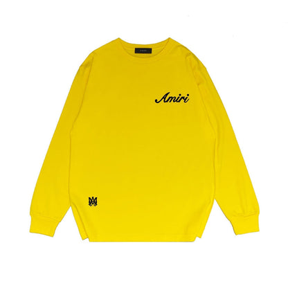 Amiri Long Sleeve Shirt Long Sleeve Long-Sleeved T-Shirt Blouse