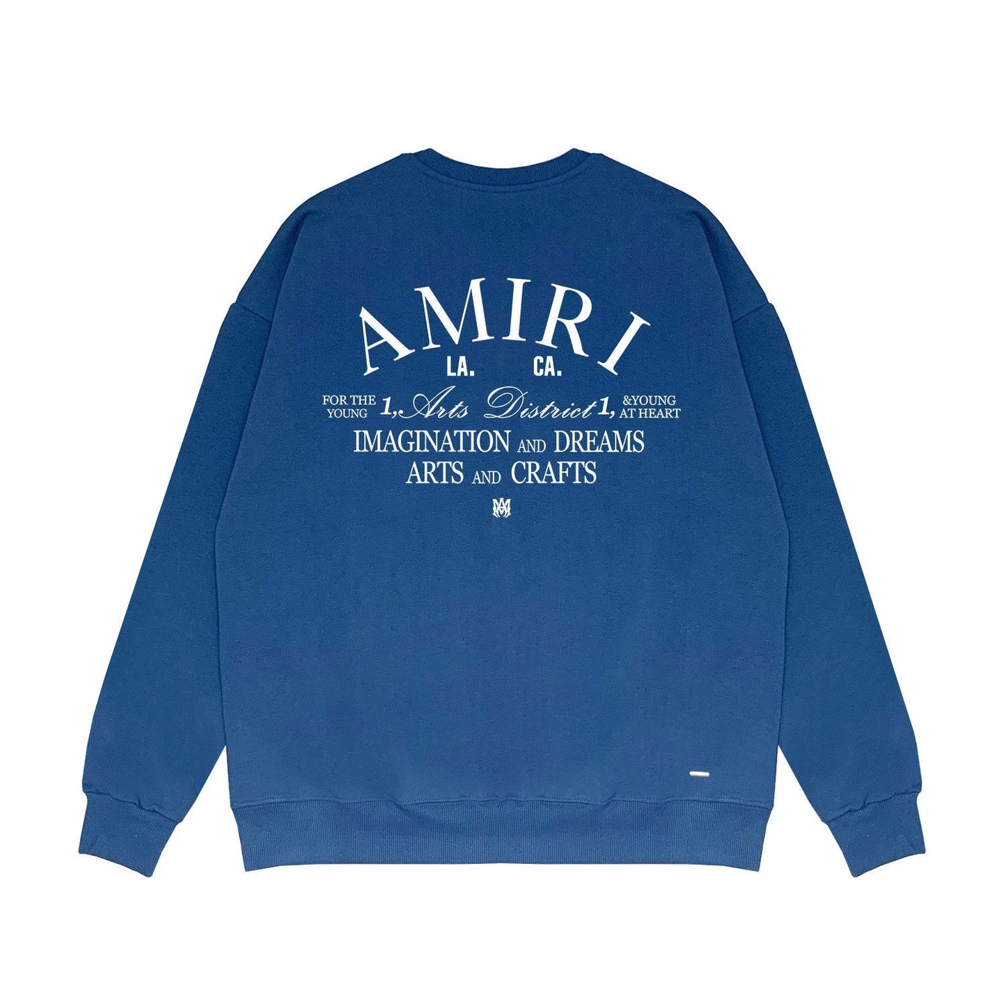 Amiri Long Sleeved Shirt Fashion Brand Crew Sweatshirts round Neck Sweater