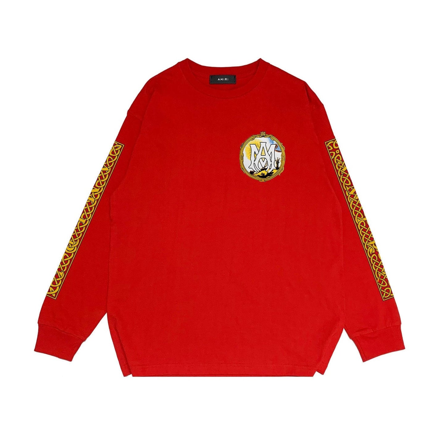 Amiri Long Sleeve Shirt Long Sleeve Long-Sleeved T-shirt Blouse