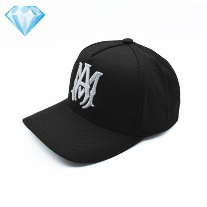 Amiri hat embroidery diamond