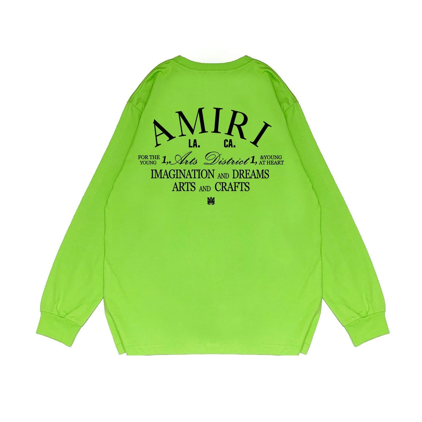 Amiri Long Sleeve Shirt Long Sleeve Long-Sleeved T-shirt Blouse